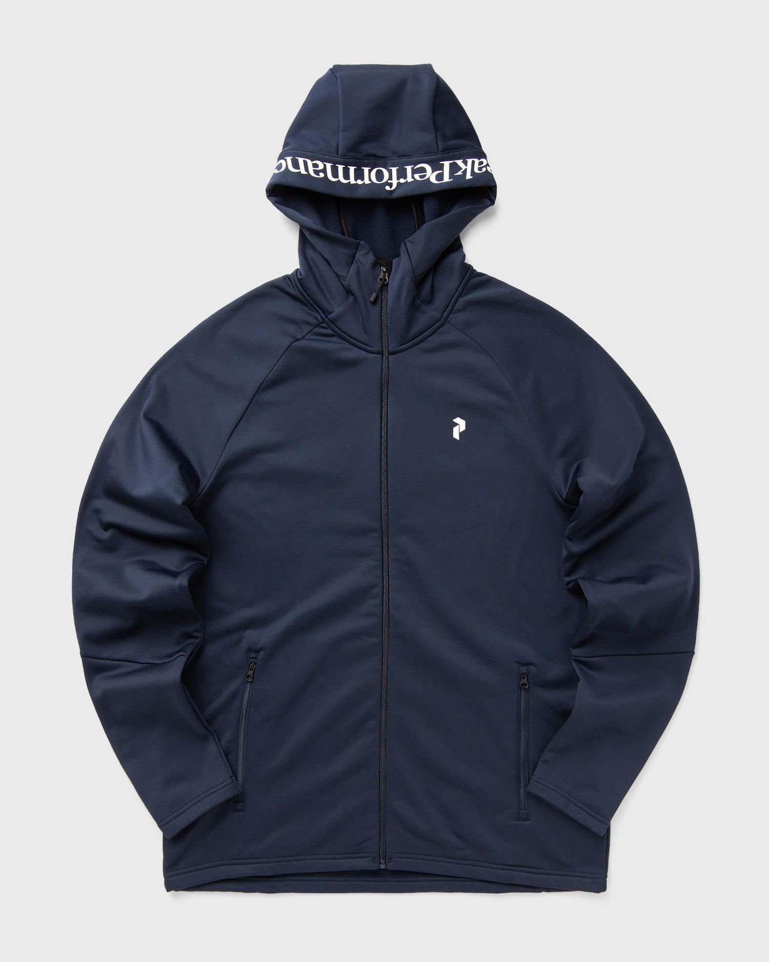 Sweatshirt Peak Performance Rider Essentials Zip Hood Mørkeblå | G80573010, 0