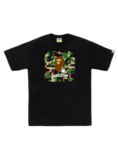 T-shirt BAPE ABC Camo Online ABC Tee Sort | 1J25-110-005