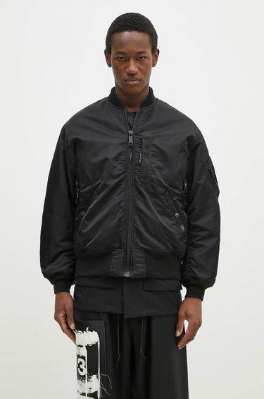 Bomberjakke Manastash Manastash Extra Mile MA-1 Bomber Jacket Sort | 7924252014, 0