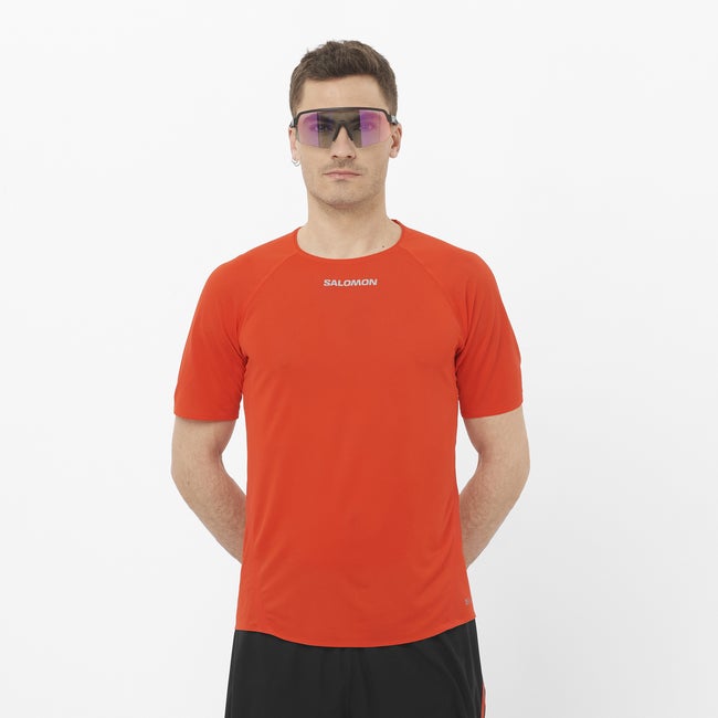 T-shirt Salomon S/Lab Speed T-Shirt Rød | LC2693500, 0
