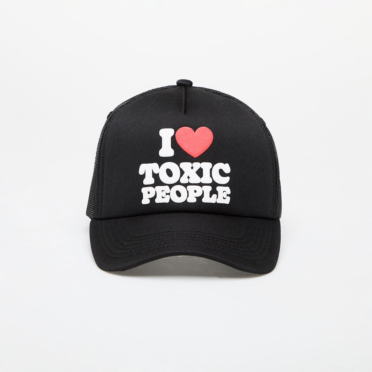 Kasket Pleasures Toxic Trucker Cap Sort | P24SP065 BLACK, 0