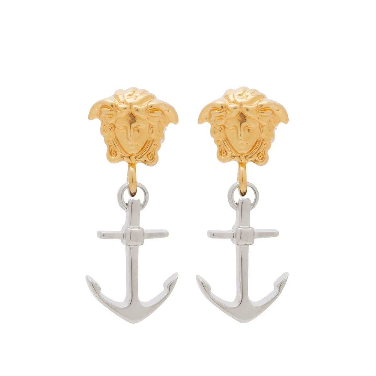 Øreringe Versace Anchor Medusa Earrings Beige | 1013815-1A00620-4J390, 0