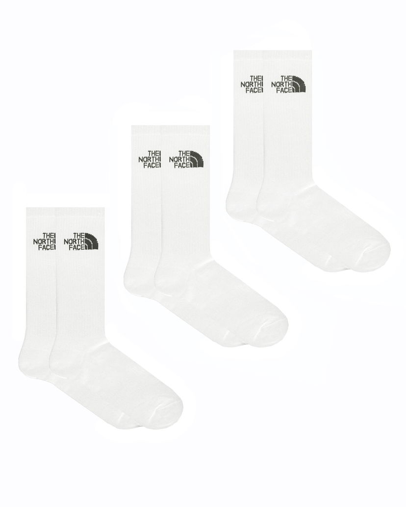 Sokker The North Face Multi Sport Cush Crew Sock 3-Pack Hvid | NF0A882HFN41
