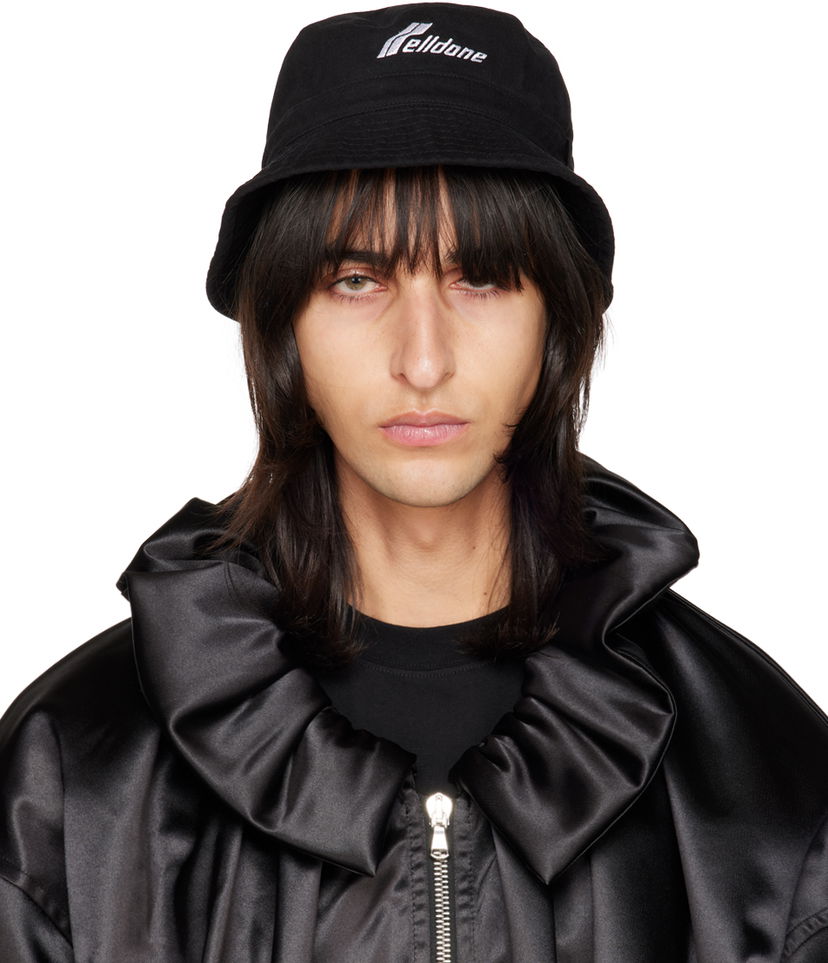 Hat We11done Embroidered Bucket Hat Sort | WD-AH3-22-426-U-BK