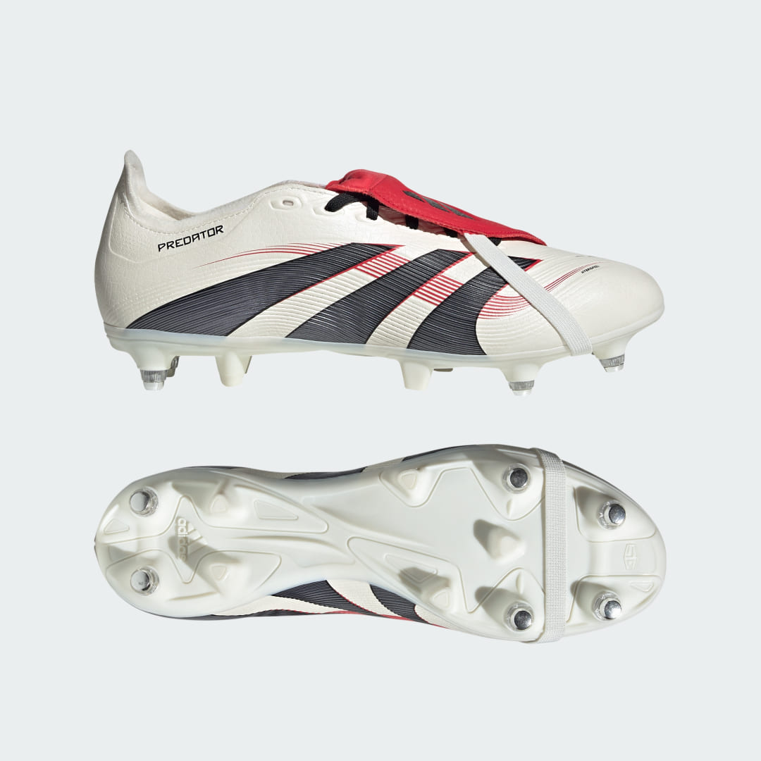Sneakers og sko adidas Performance Predator League Fold-Over Tongue Soft Ground Hvid | JP5738, 0