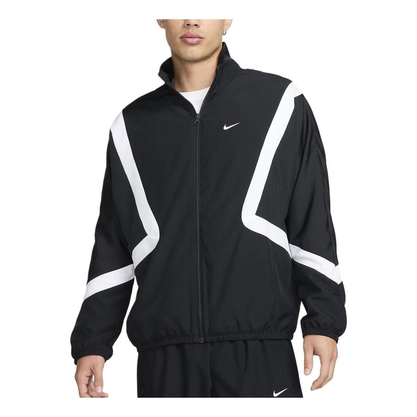 Vindjakke Nike Icon Logo Men's Woven Track Jacket Sort | FZ0249-010