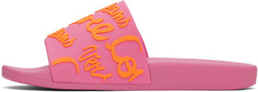 Badetøj Versace Versace Jeans Couture Logo Shelly Pool Slides Lyserød | E78VA3SQ1_E71352, 2