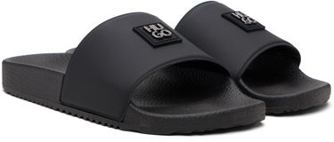 Sneakers og sko BOSS Hugo Contrast-Logo Strap Slides Sort | 50548671, 3