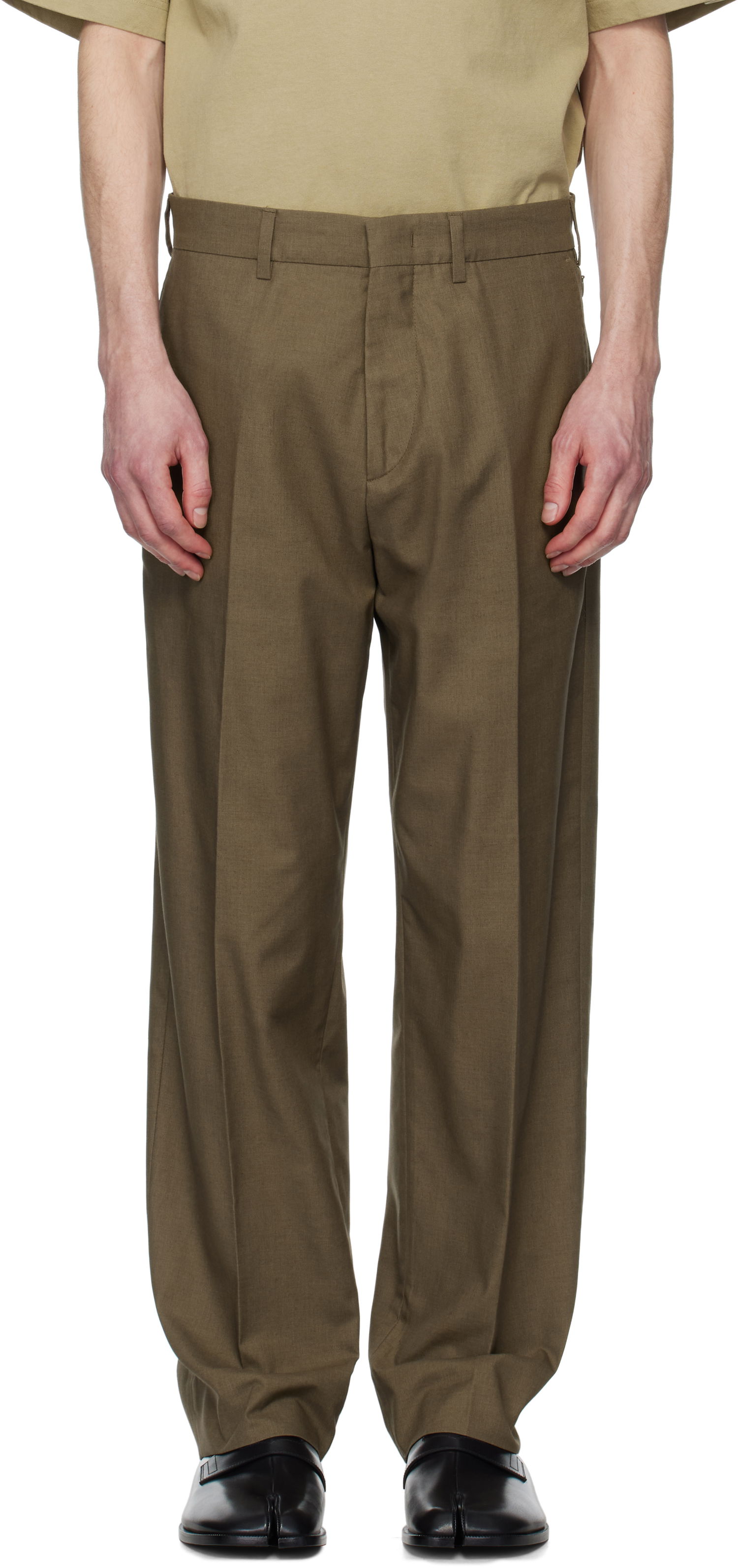 Bukser Ranra RANRA Writer Trousers Brun | AMSS25PA01555, 0