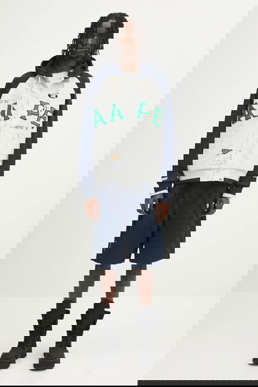 Bomberjakke AAPE by A Bathing Ape AAPE Main Zip Up Hoodie Grå | AAPSWMC323XAO, 4