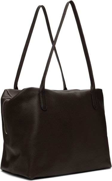 Mulepose The Row The Row Henri Leather Tote Brun | W1759-L41, 1