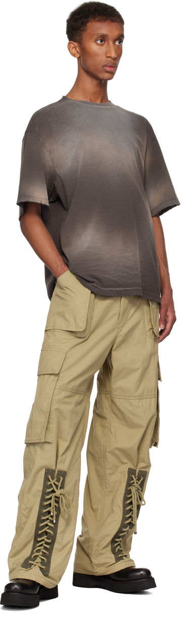 T-shirt We11done We11done Standard Washed T-Shirt Grå | WD-TT3-24-726-U-CH, 3