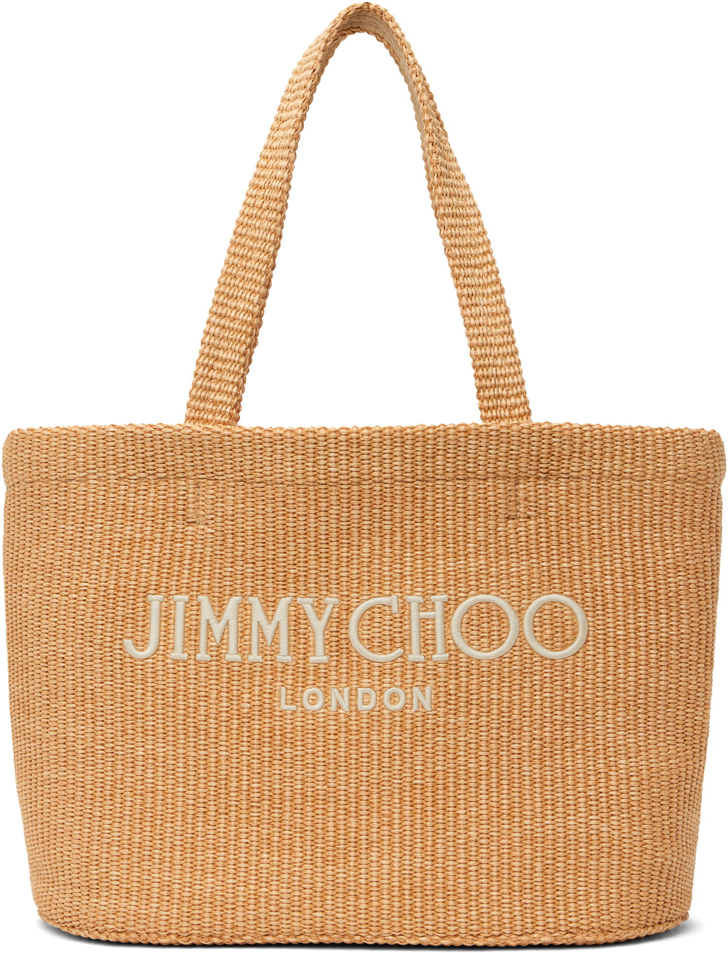 Mulepose Jimmy Choo Beach East-West Tote Bag Beige | BEACH TOTE E/W JYN, 0