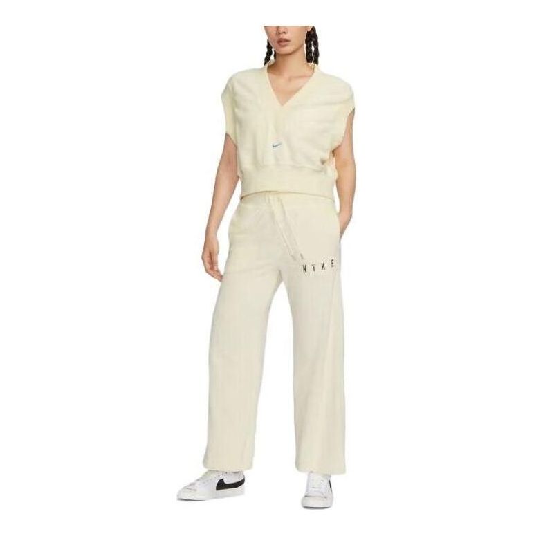 Bukser Nike Nike Trry Cozy Pants Gul | FV4011-113, 0