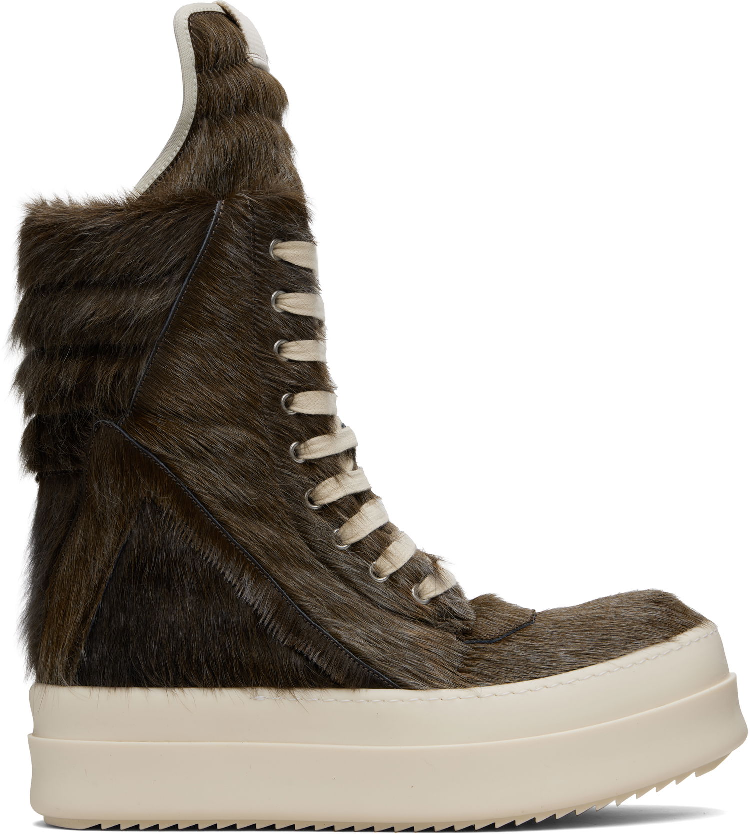 Sneakers og sko Rick Owens Rick Owens Concordians Megageobaskets Brun | RR02E1855 LHLC, 0