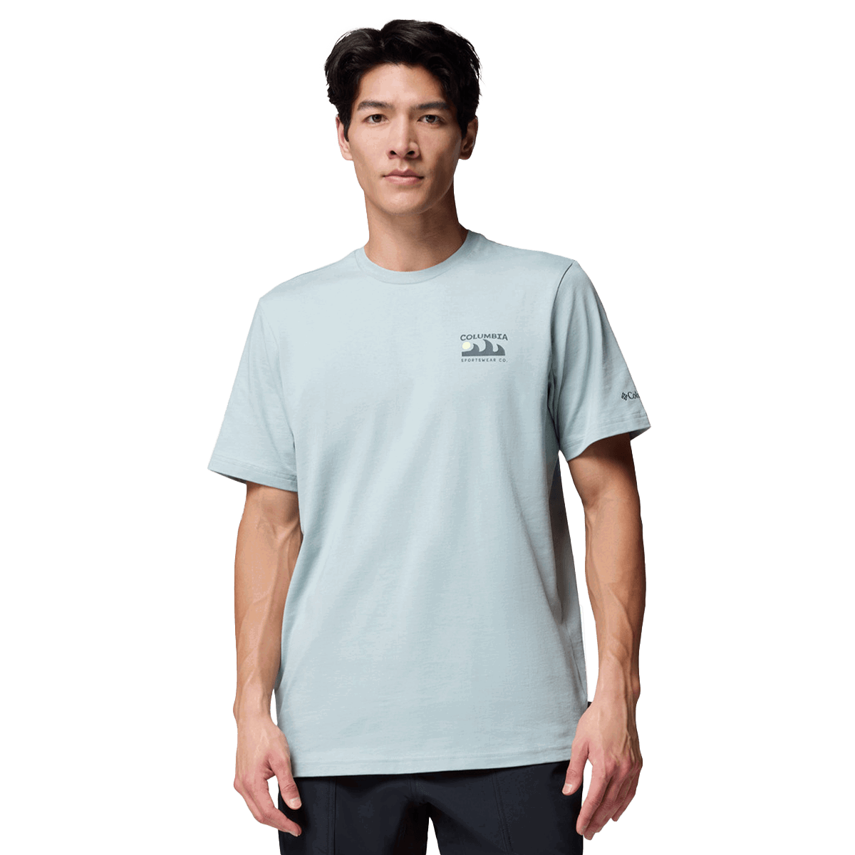 T-shirt Columbia Explorers Canyon™ Back Sun and Waves Graphic Short Sleeve T-Shirt Blå | 2036451461, 0