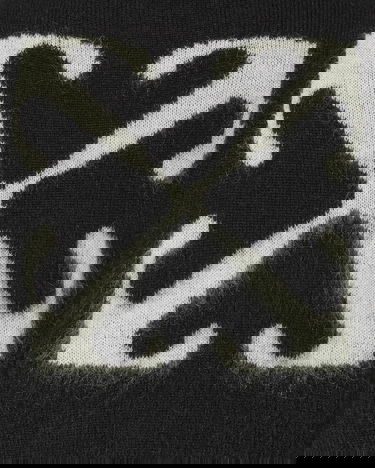 Sweater Off-White Mohair Arrow Knit Crewneck Sweater Sort | OMHE170F23KNI001 1061, 5