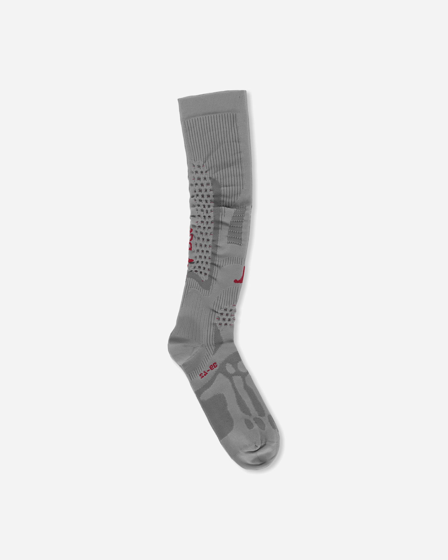Sokker ROA Bones Logo Q-skin Technical Knee-High Socks Grå | RBMW0410YA53 GRY0001, 1