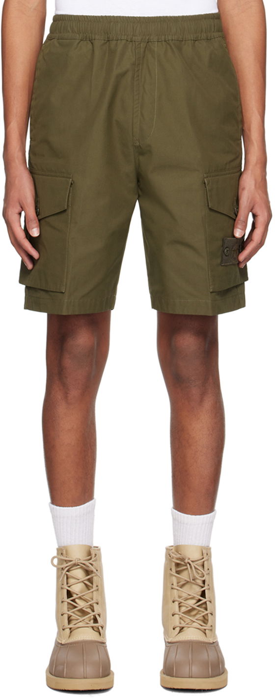 Shorts Stone Island Mock-Fly Shorts Grøn | 7815L02F1, 0