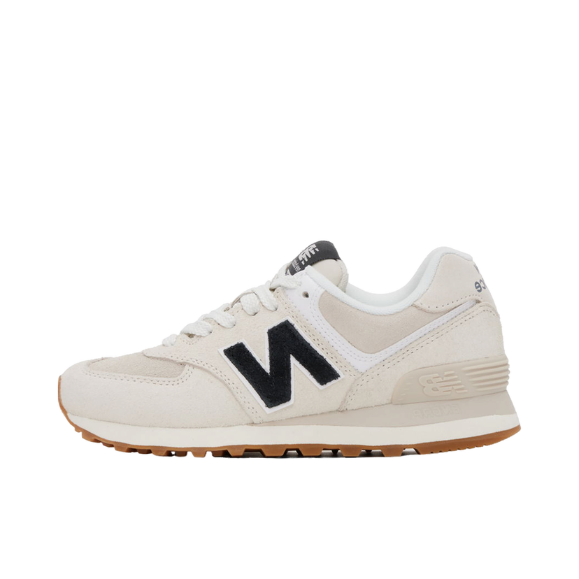 Sneakers og sko New Balance 574 "White Black" Hvid | U574NWB
