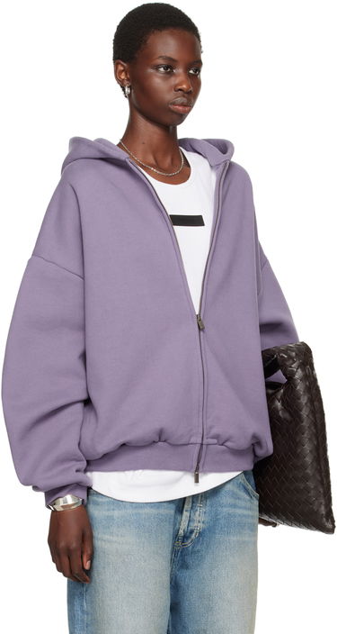 Sweatshirt Fear of God Designer Full-Zip Hoodie Lilla | 192BT246247F, 1