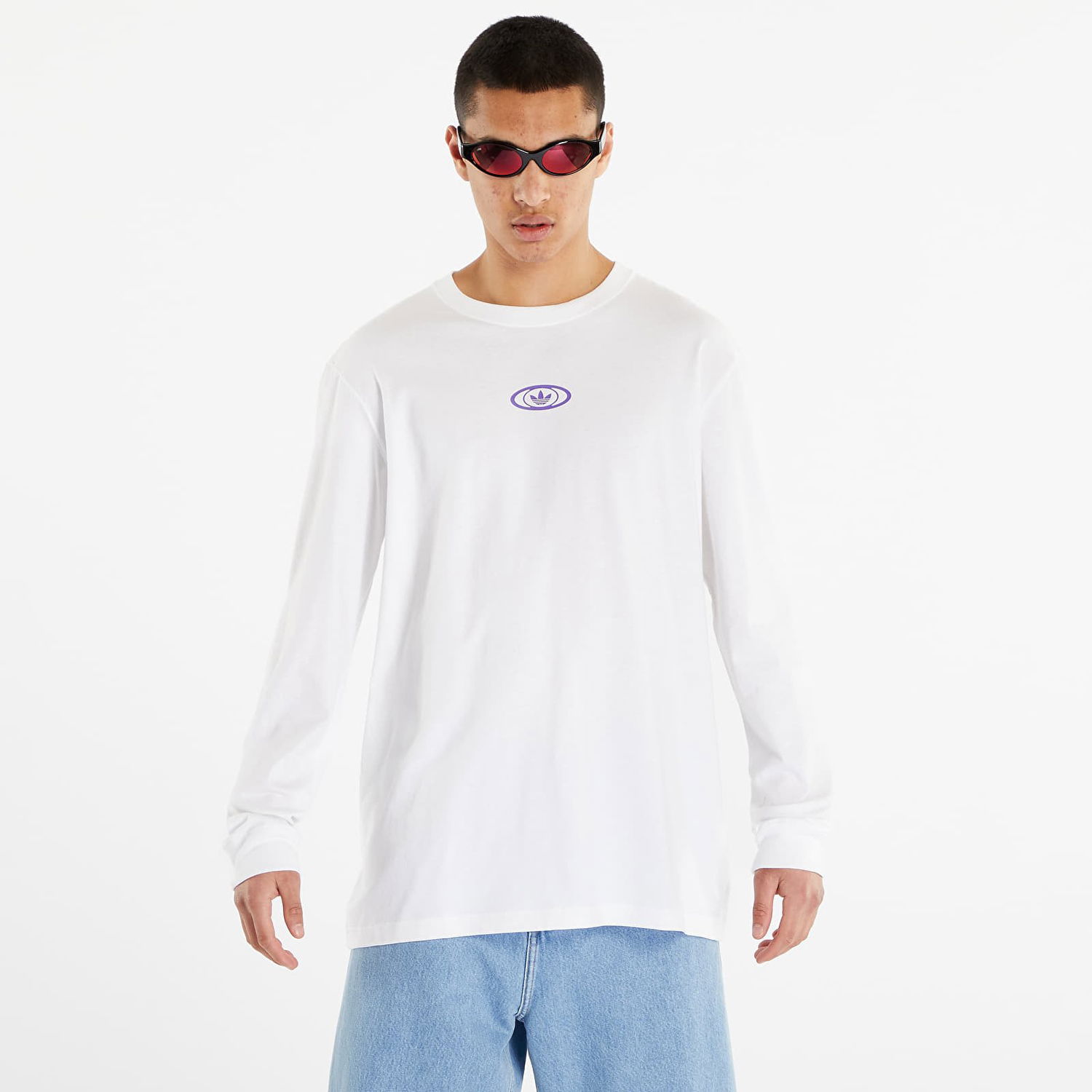 T-shirt adidas Originals Long Sleeve Tee Hvid | IC6008, 0