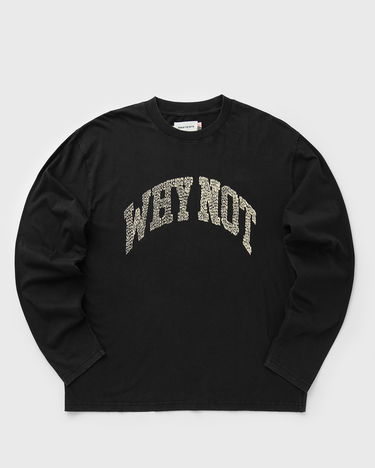T-shirt Honor The Gift WHY NOT Long Sleeve T-Shirt Beige | HTG250396-SAN, 3