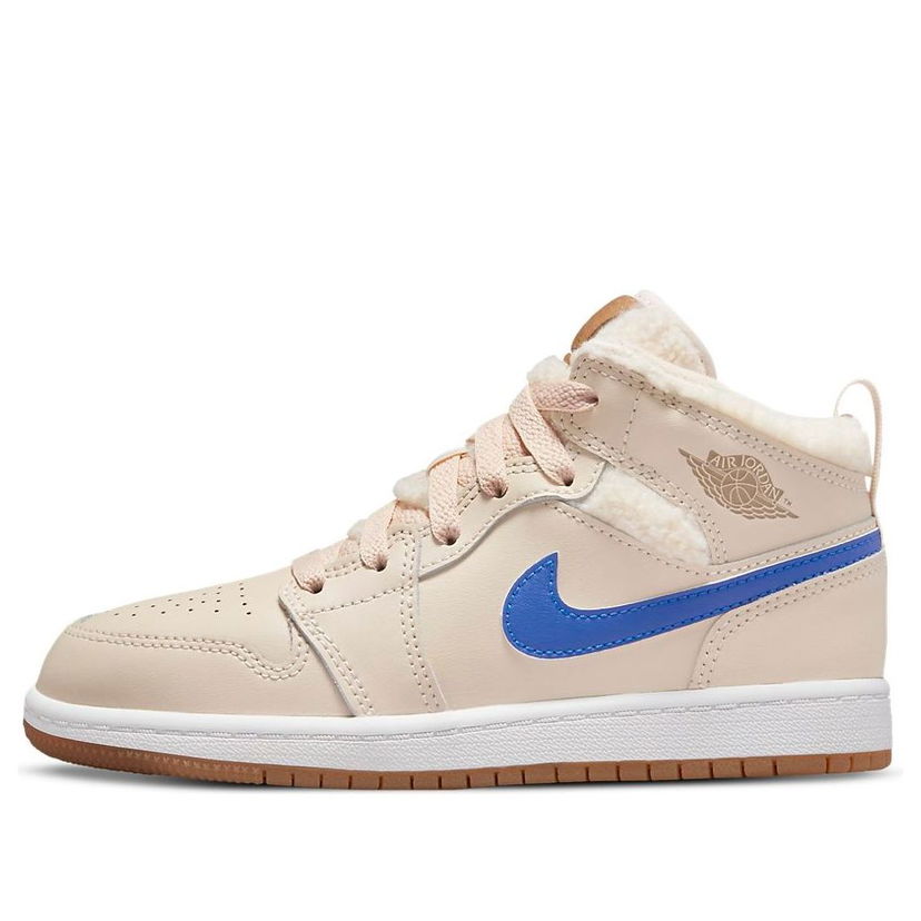 Tøj Jordan Air Jordan 1 Mid Utility Fleece Beige | DO2208-264
