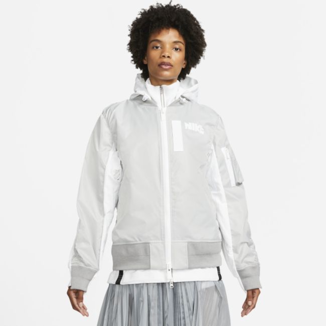 Jakke Nike sacai x Jacket Grå | CV5686-097, 0