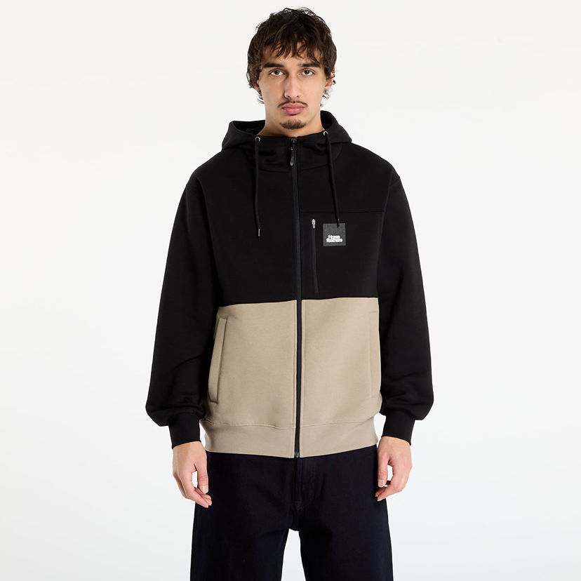 Sweatshirt Horsefeathers Vick Full-Zip Two-Tone Hoodie Flerfarvet | SM1321L