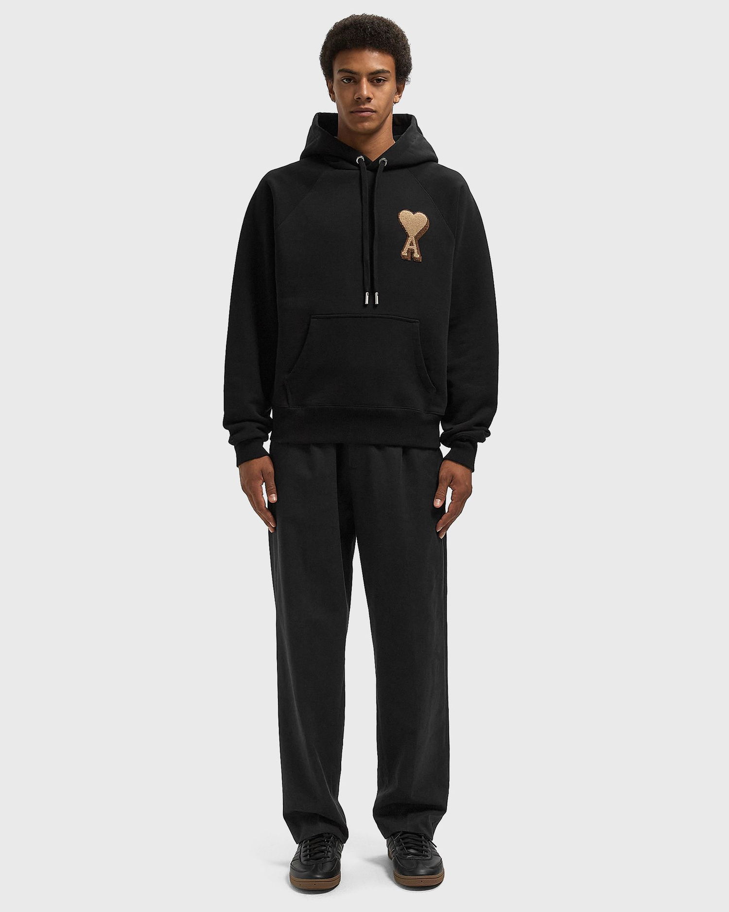 Sweatshirt AMI Hoodie with Patch Sort | USW770.747-001, 1