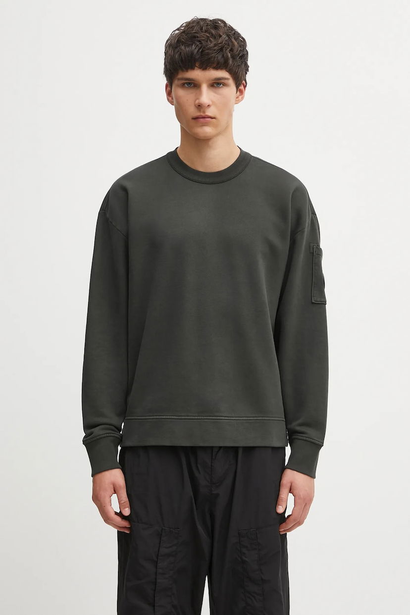 Sweatshirt C.P. Company C.P. Company Crewneck Sweatshirt Grøn | 19CMSS058A006372G