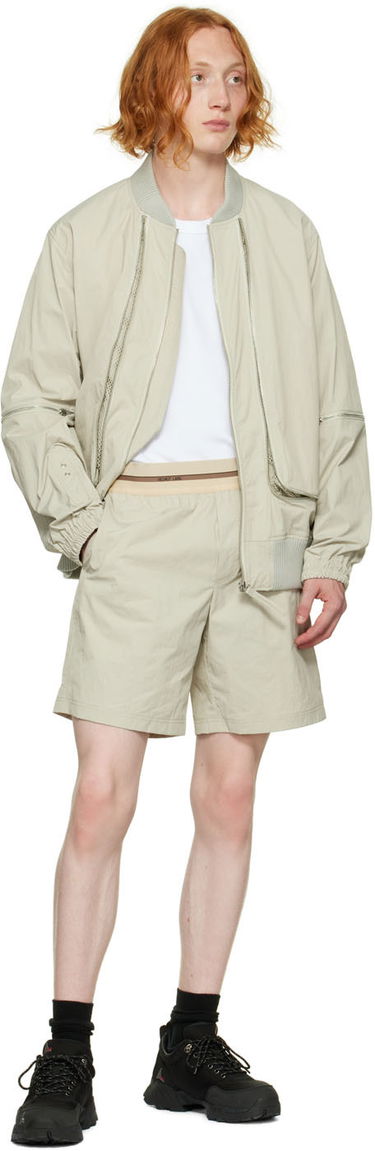 Shorts Helmut Lang Designer Nylon Shorts Beige | M05HM205, 3