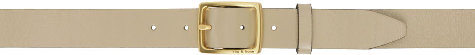 Bælter rag & bone Rag & Bone Boyfriend Leather Belt Beige | WJW24S1002OE02, 0