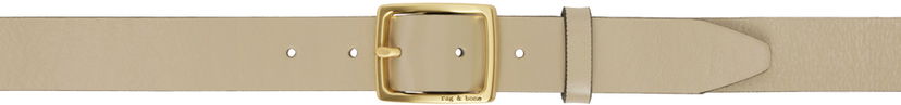Bælter rag & bone Rag & Bone Boyfriend Leather Belt Beige | WJW24S1002OE02