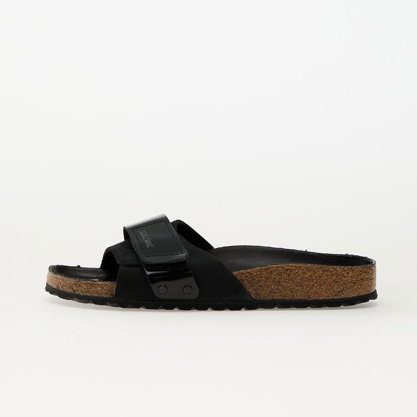 Sneakers og sko Birkenstock Birkenstock Oita Nubuk Leather Slides 36 Sort | 1029313