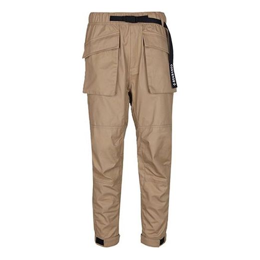 Cargo bukser Converse Converse Paneled Nomad Jogger Pants Beige | 10020006-A01