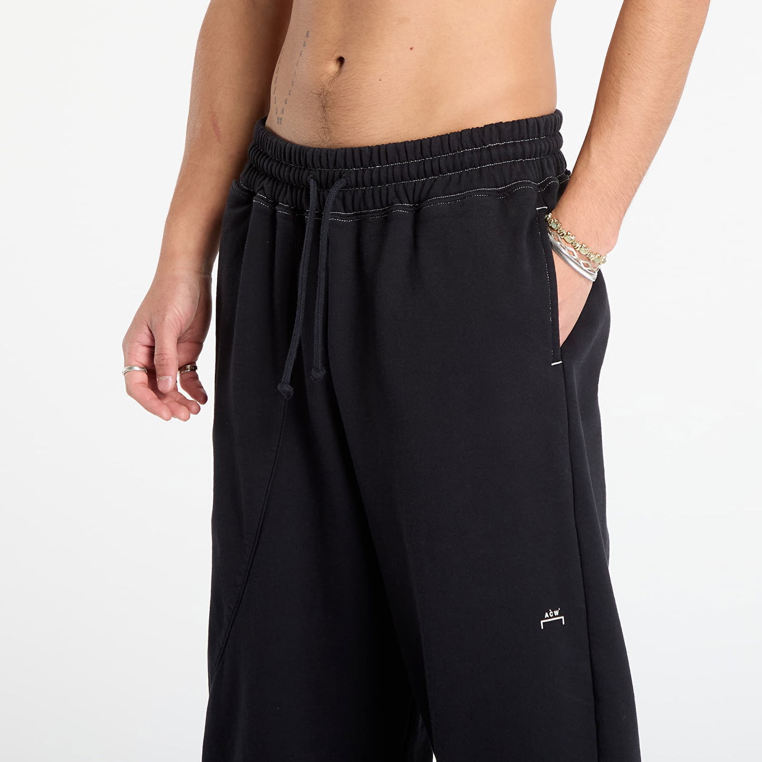 Joggingbukser A-COLD-WALL* A-COLD-WALL* Millbank Sweatpant Sort | ACWMB350 Black, 1