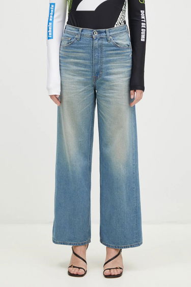 Jeans BAPE Stone Washed High Waist Denim Jeans Blå | 1K80250002, 0