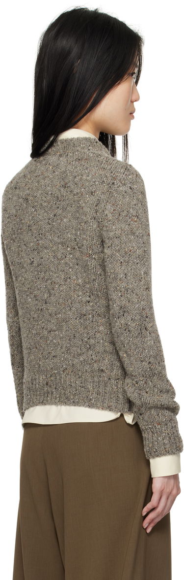 Sweater &Daughter &Daughter Arden Donegal Crewneck Sweater Grå | H2008M, 2