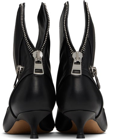 Sneakers og sko JW Anderson Biker Kitten Heel Ankle Boots Sort | BT0105-LA0268, 1
