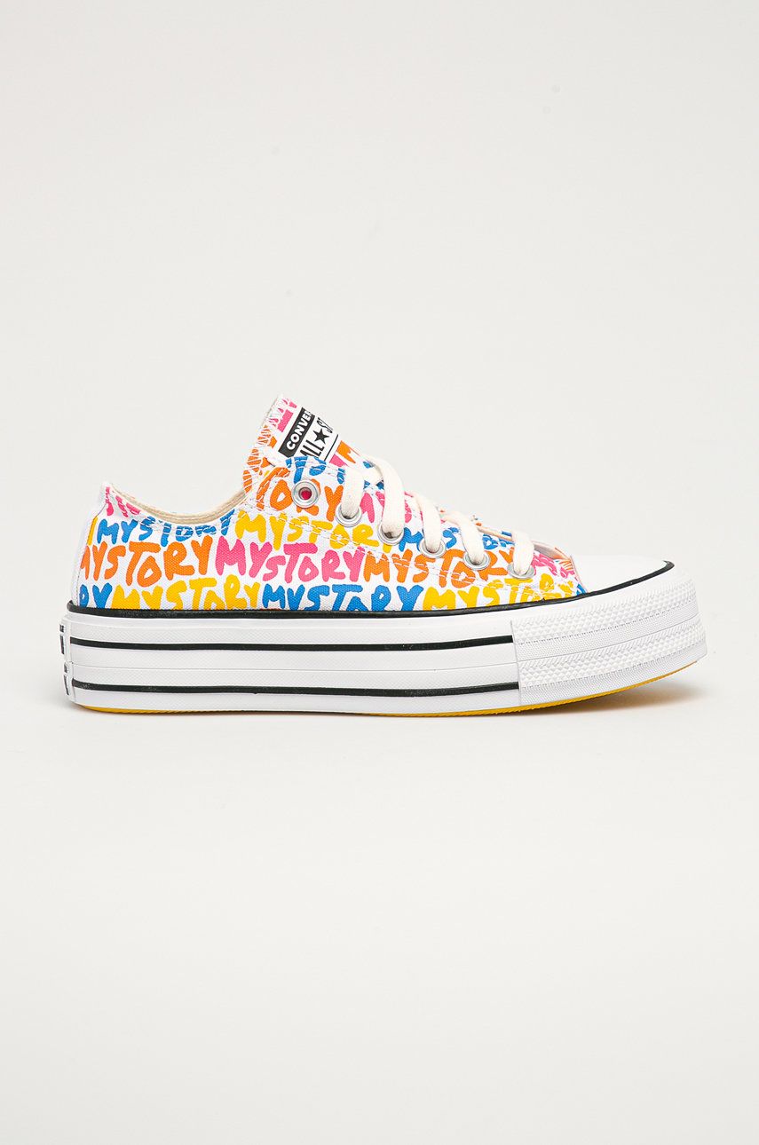 Sneakers og sko Converse Chuck Taylor All Star Double Stack Lift Flerfarvet | 570322C, 0