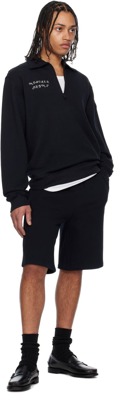 Sweatshirt Moncler Genius x FRGMT Hiroshi Fujiwara Cotton Zip-Up Sweatshirt Sort | K109U8G00004M5214, 4
