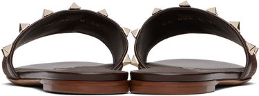 Tilbehør Valentino Valentino Garavani Rockstud Slide Sandals Hvid | 6W0S0MH4HJQ, 4