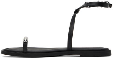 Ring rag & bone Rag & Bone Geo Ring Sandals Sort | WFF24PF038LE38, 2