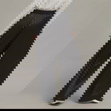 Bukser adidas Originals Classic Tech Silk Wide Leg Pants Sort | HG6162, 3
