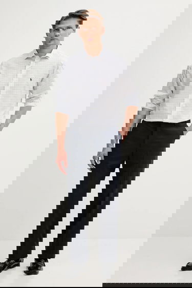 Skjorte Polo by Ralph Lauren Polo Ralph Lauren Regular Fit Check Dress Shirt Hvid | 712969006, 1