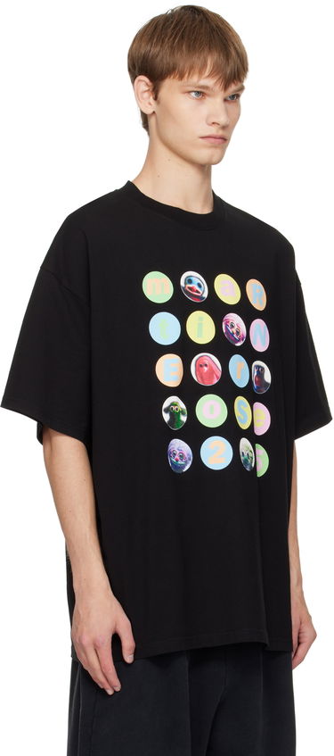 T-shirt Martine Rose Martine Rose Oversized Graphic T-Shirt Sort | 621JE06001J, 1