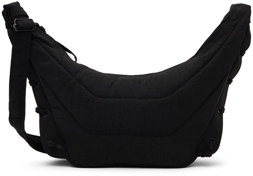 Skuldertaske LEMAIRE LEMAIRE Medium Soft Game Shoulder Bag Sort | BG0074 LF845