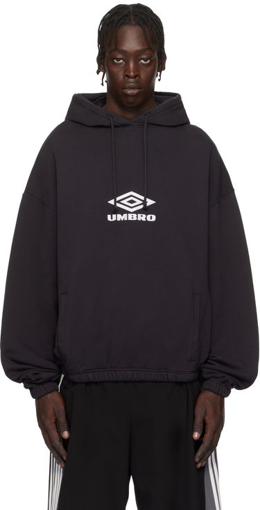 Sweatshirt Umbro Masked Logo Hoodie Sort | UBMW0216FA147, 0
